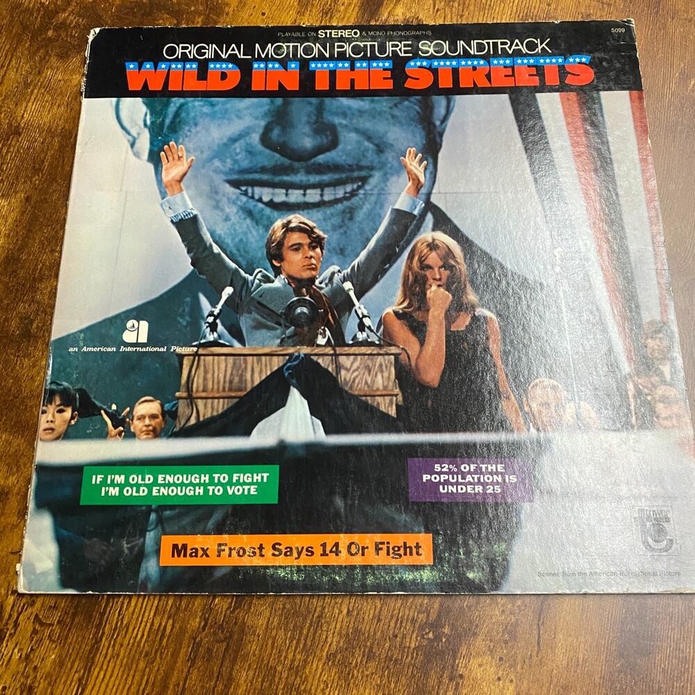 Wild In The Streets - Original Motion Picture Soundtrack - Tower Press SKAO-5099